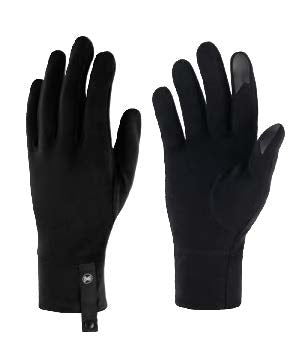 MERINO MIDWEIGHT GLOVES BUFF® G MW BLACK