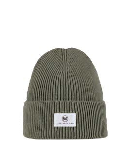 KNITTED BEANIE BUFF® DRISK BEETLE GREEN