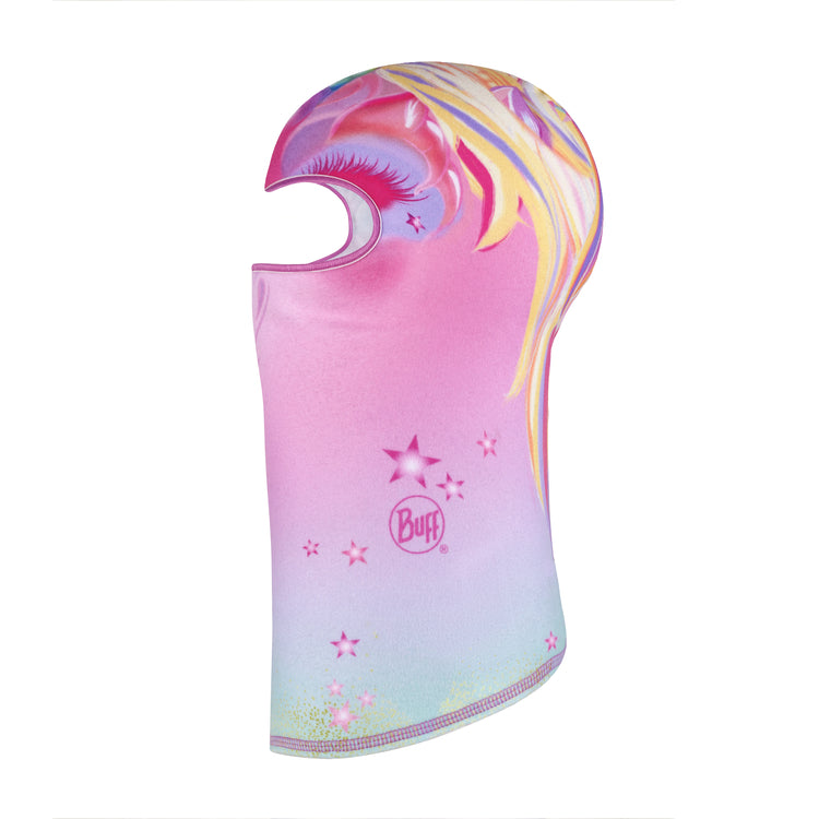 JUNIOR THERMONET® HINGED BALACLAVA BUFF® UNICORN PINK