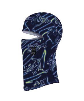 JUNIOR THERMONET® HINGED BALACLAVA BUFF® NASVI NIGHT BLUE