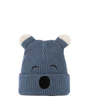 JUNIOR KNITTED BEANIE BUFF® FUN KOALA PALACE BLUE