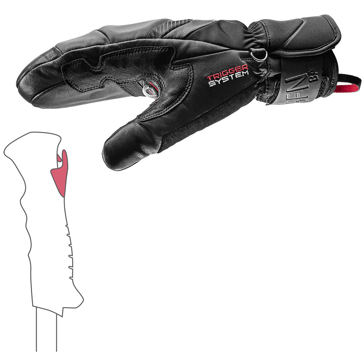Griffin Base 3D Mitten