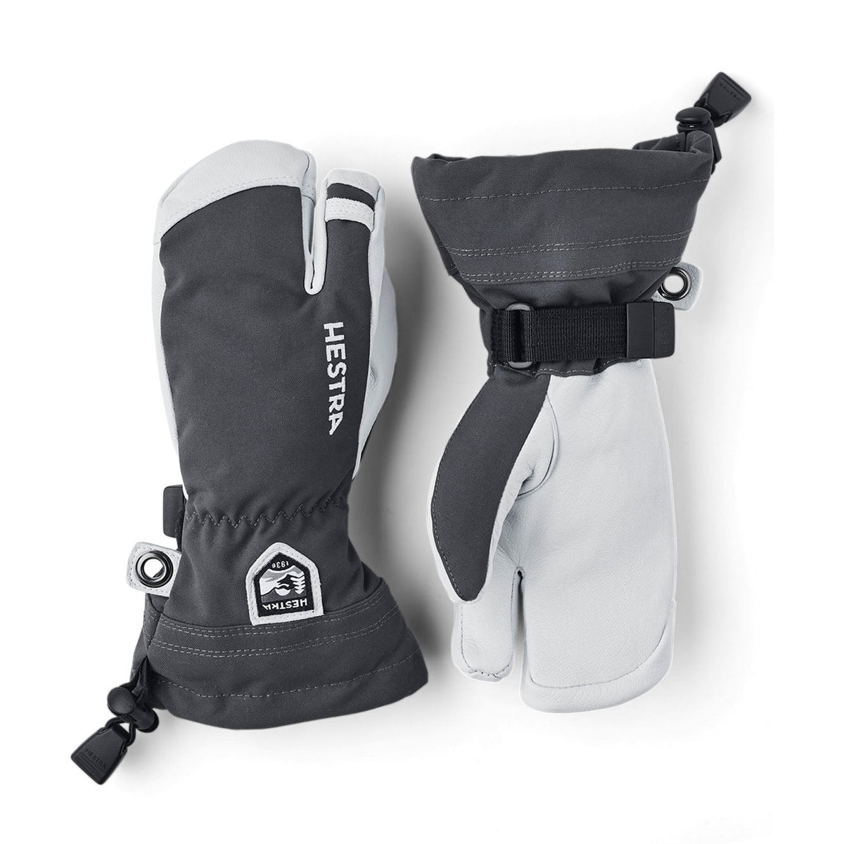 Army Leather heli Ski Jr. 3-Finger