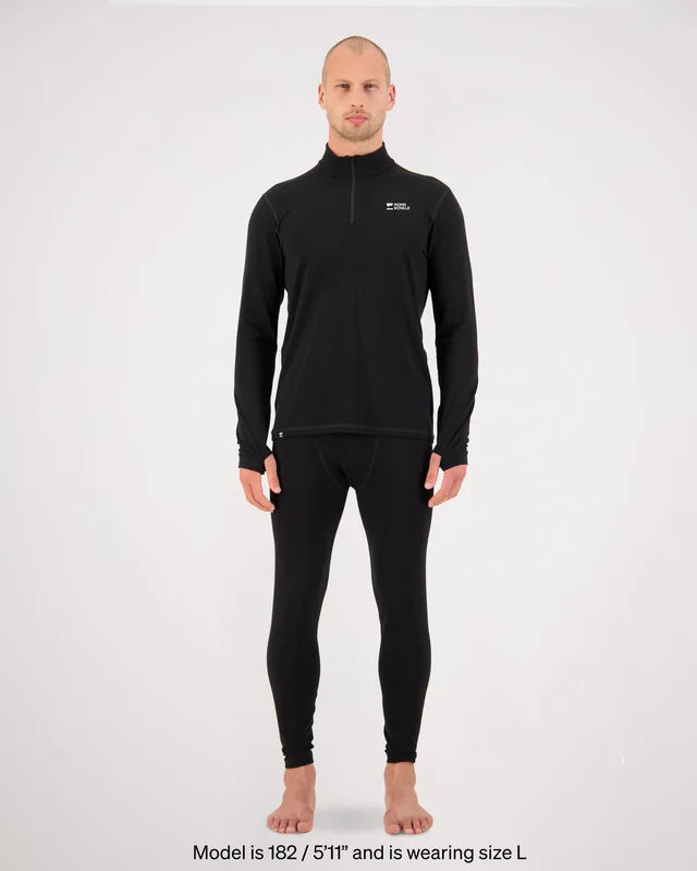 Cascade Merino Base Layer 1/4 Zip Long