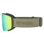 Preview: POP EYES Jamie Clean Skibrille Golden Green – Seitenansicht