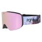 Preview: POP EYES JAMIE Wild Floral Sky Skibrille – Frontansicht
