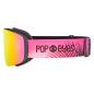Preview: POP EYES JAMIE Wild Tropical Pink – Skibrille Seitenansicht