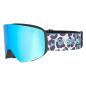 Preview: POP EYES JAMIE Leo ski goggles with magnetic interchangeable lenses and stylish leopard design