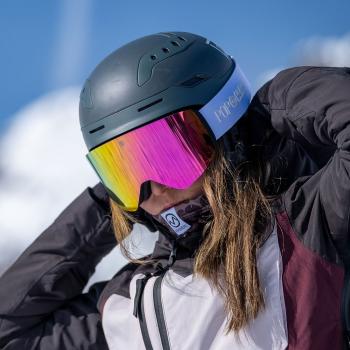 POP EYES Jamie Clean Collection – Magnetisches 3-Wechselscheiben-System, Anti-Fog, All White