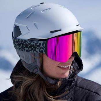 Preview: Detail view POP EYES JAMIE Leo ski goggles – elastic strap Dame action