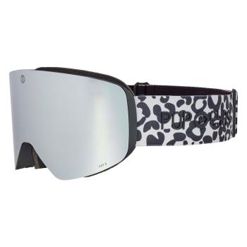 Skibrille POP EYES JAMIE Leo mit magnetischen Wechselscheiben und stylischem Leo-Design