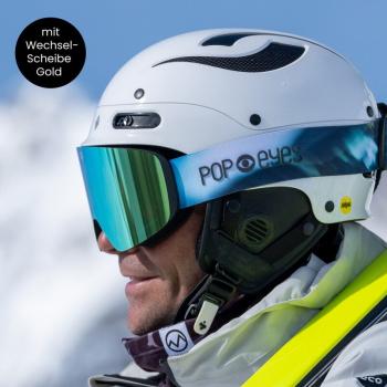 POP EYES Jamie Wild – Magnetic 3-Lens System, Anti-Fog, Blue Lights