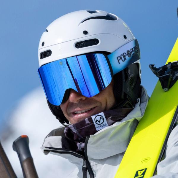 POP EYES Jamie Wild – Magnetic 3-Lens System, Anti-Fog, Blue Lights