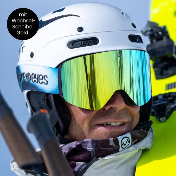 POP EYES Jamie Wild – Magnetic 3-Lens System, Anti-Fog, Blue Lights