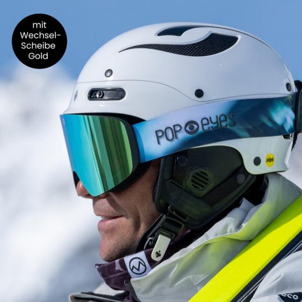 POP EYES Jamie Wild – Magnetic 3-Lens System, Anti-Fog, Blue Lights